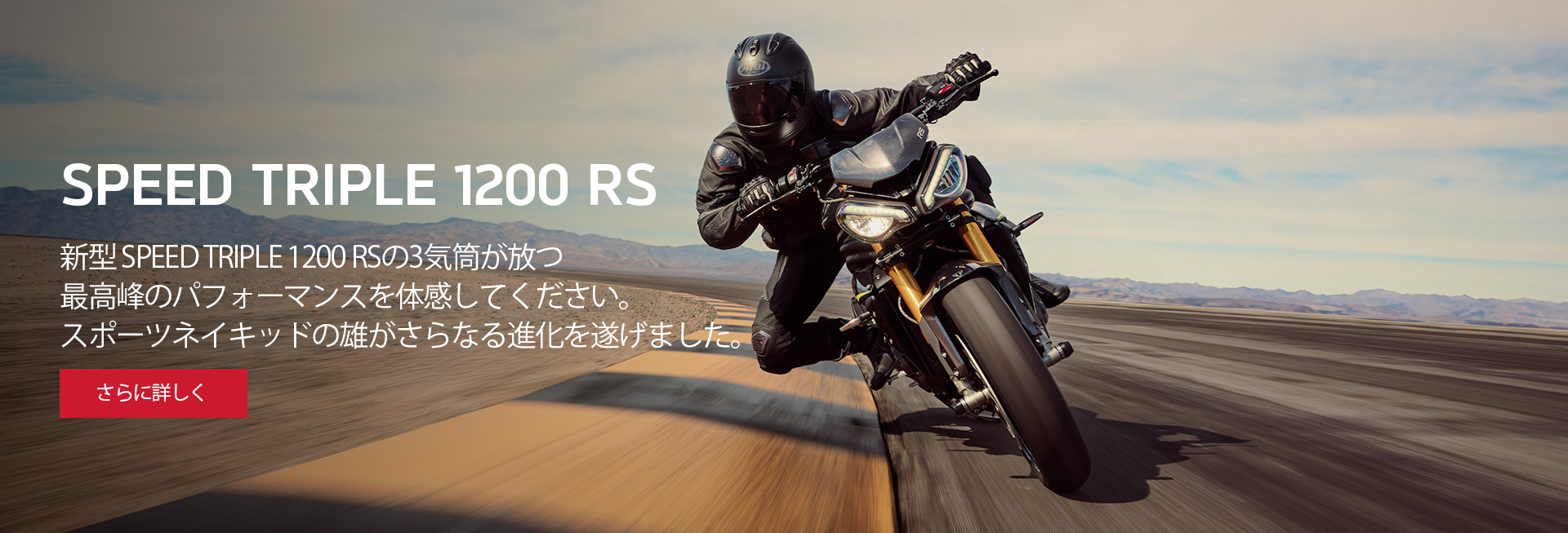 新型 SPEED TRIPLE 1200 RS