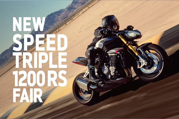 NEW SPEED TRIPLE 1200 RS FAIR：3月21日（金）～ 4月30日（水）